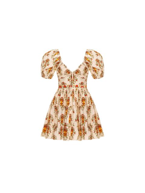 Agua by Agua Bendita Manzanilla Remedios Midi Dress