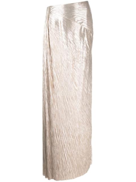 Ralph Lauren Duvall pleated maxi skirt