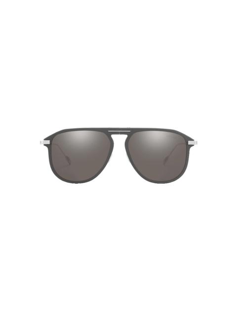 RIMOWA Eyewear Pilot Foldable Mercury Gray Sunglasses