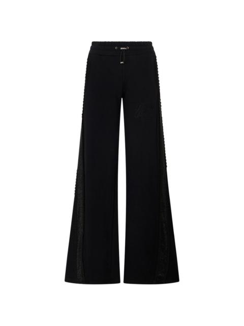 PHILIPP PLEIN strass tracksuit trousers