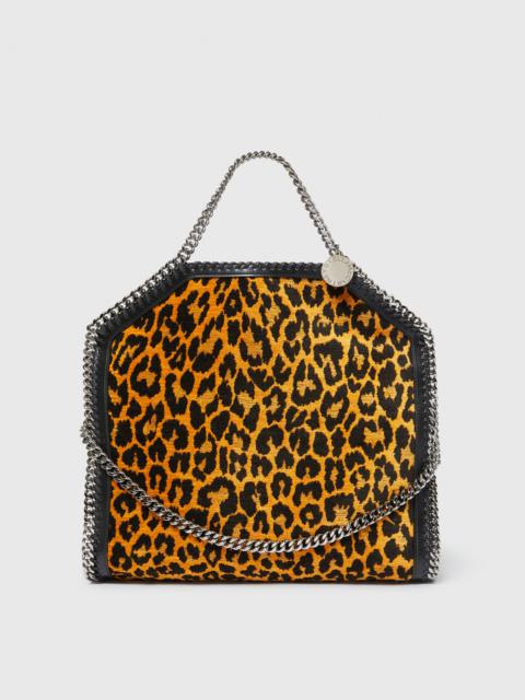 Stella McCartney Leopard Falabella Fold-Over Tote Bag
