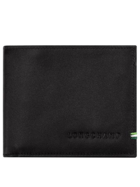 Longchamp sur Seine Wallet Black - Leather