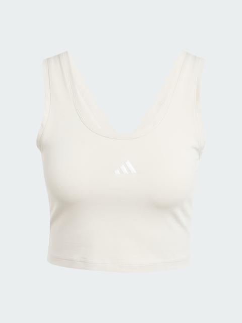 adidas Essentials Small Logo Cotton Lifestyle Tank Top