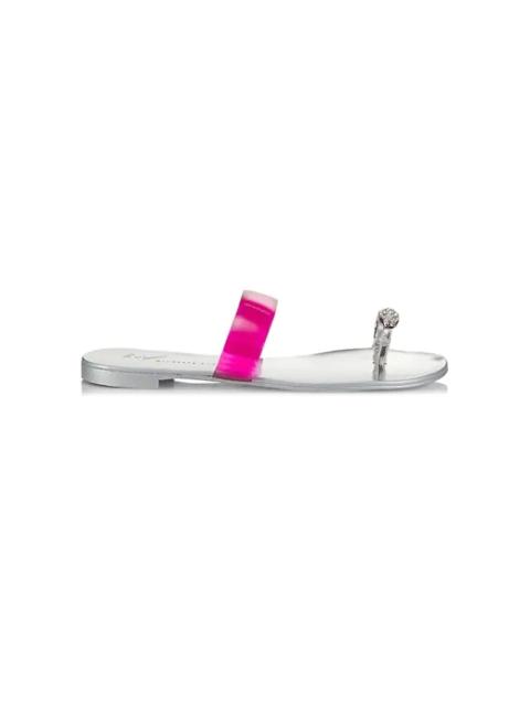 Giuseppe Zanotti crystal-embellished flat sandals
