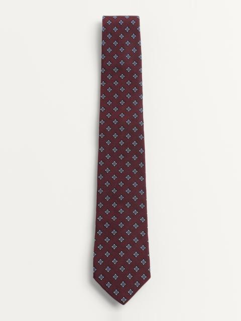 Valentino VALENTIE MICRO-CHECK SILK TIE