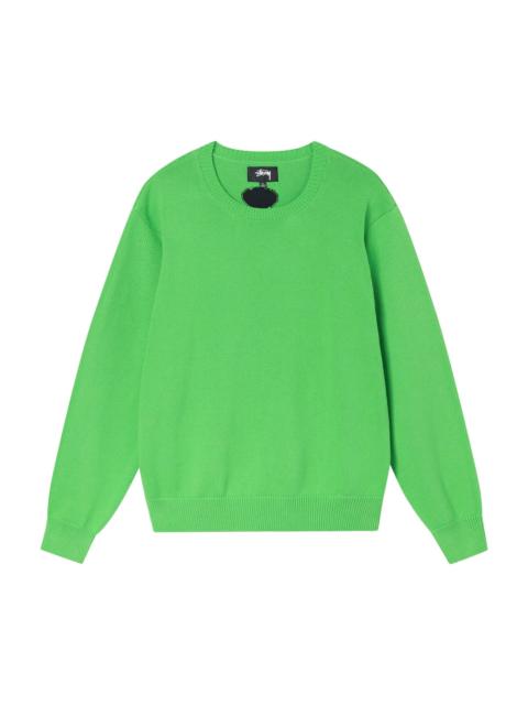 Stüssy Stussy Bent Crown Sweater 'Lime'
