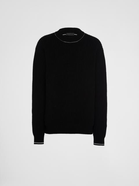 Cashmere crew-neck sweater