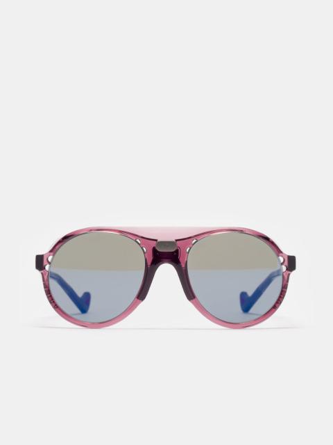 District Vision Kazu Tourer Sunglasses in Purple/D+ Blue Ice
