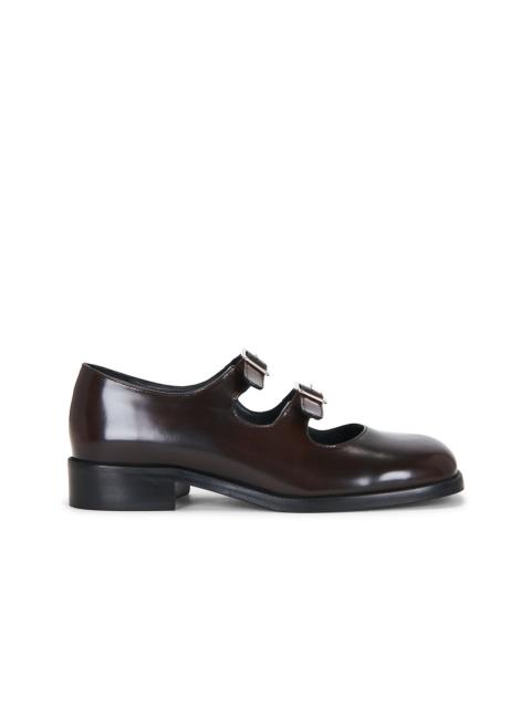 SANDY LIANG Mary Jane Double Strap Loafer