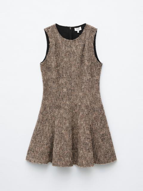 & Other Stories Raw-Edge Mini Dress