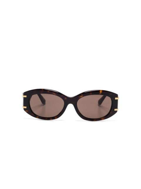 Dolce & Gabbana DG logo-plaque sunglasses