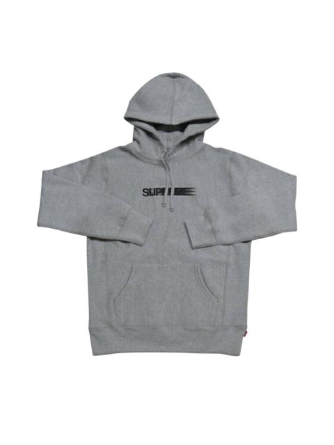 Supreme Supreme Motion Logo Hooded Sweatshirt 'Ash Grey' | REVERSIBLE