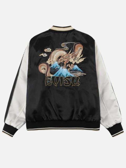 EVISU Light Padded Flying Dragon Embroidery Souvenir Jacket