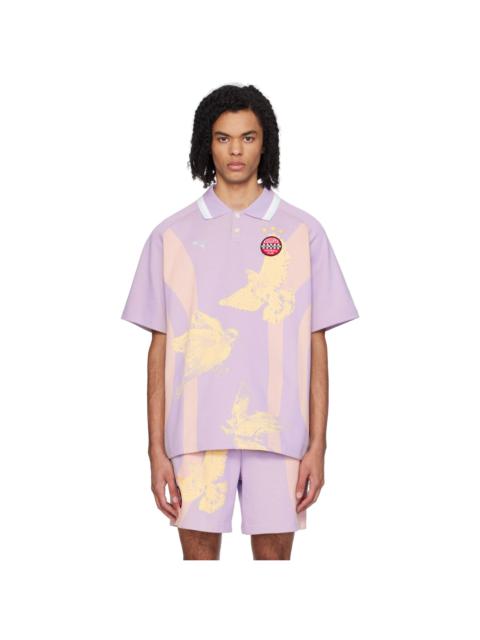 KidSuper Purple & Pink Puma Edition Polo