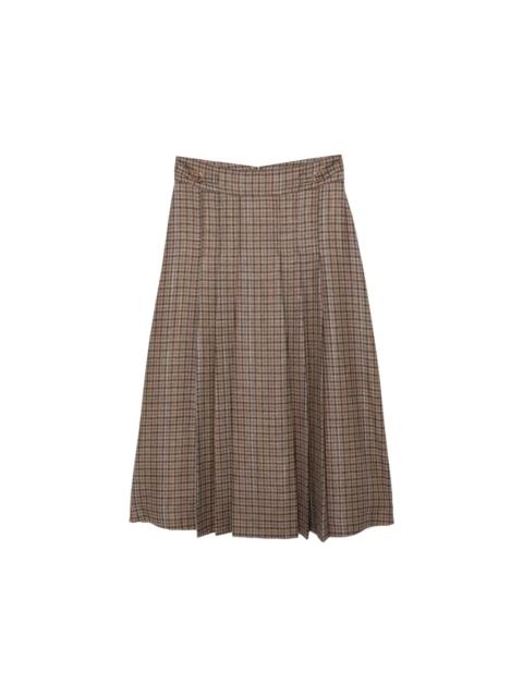 GABRIELA HEARST Wesley Pleated Skirt