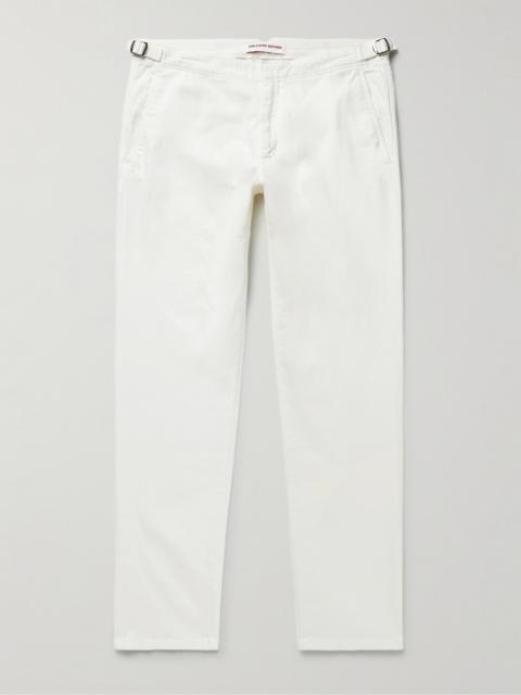 ORLEBAR BROWN Fallon Straight-Leg Cotton-Blend Twill Trousers