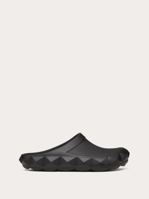 Valentino ROMAN STUD TURTLE RUBBER CLOG