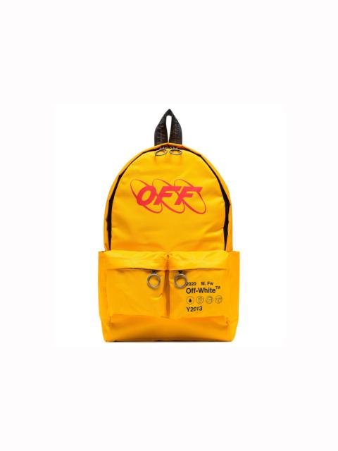 Off-White OFF-WHITE Industrial Y013 Backpack Yellow Red