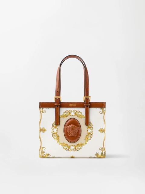 VERSACE Rivière Printed Mini Canvas Tote