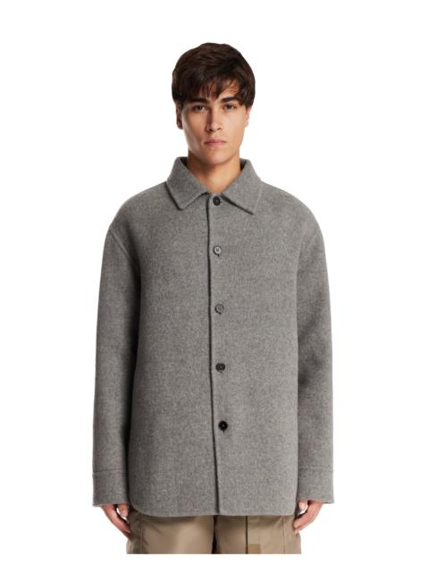 Gray Shirt Jacket