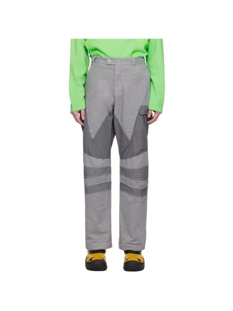 Kiko Kostadinov Gray C.P. Company Edition Cargo Pants