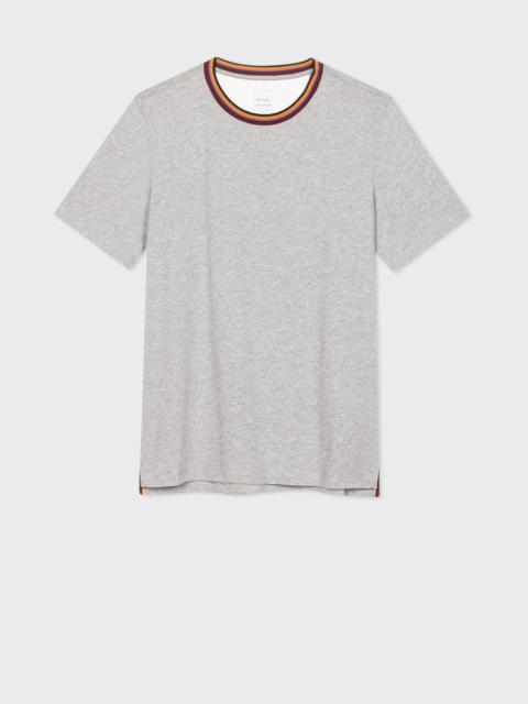 'Artist Stripe' Collar T-Shirt