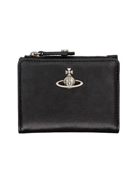 Vivienne Westwood Black Slim Flap Card Holder