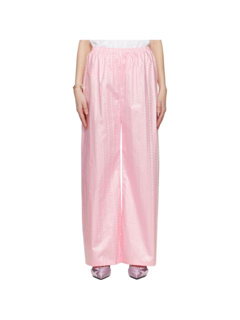 SUPER YAYA Pink Noucki Judo Trousers