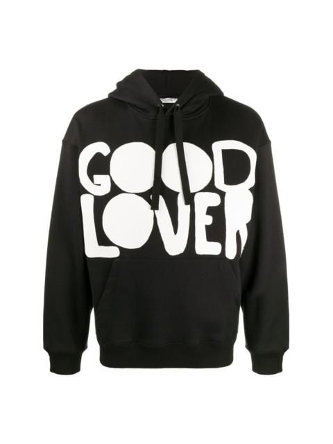 Valentino Good Lover print hoodie