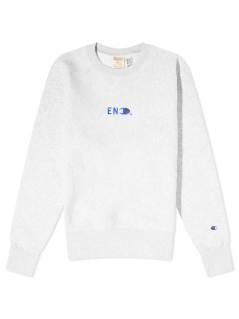 Champion END. x Champion Reverse Weave Crew Sweat