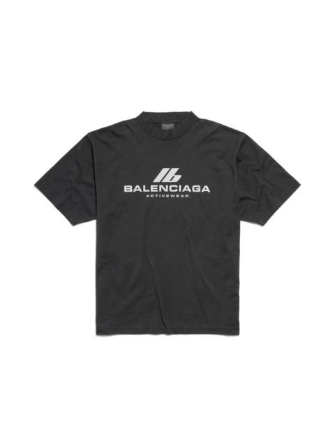 BALENCIAGA Activewear T-shirt Medium Fit in Black