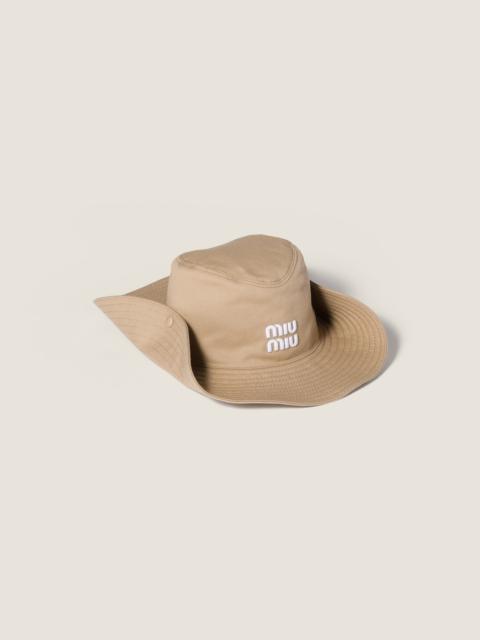 Miu Miu Drill hat