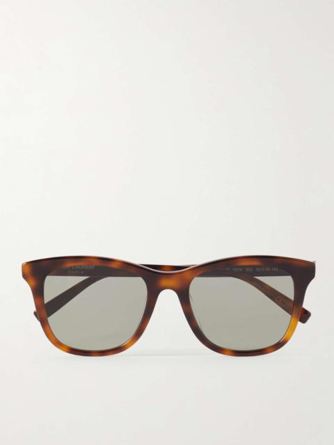 D-Frame Acetate Tortoiseshell Sunglasses