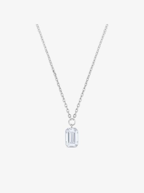 TOUS 9kt white gold and lab-grown diamond Necklace TOUS Irisé LGD