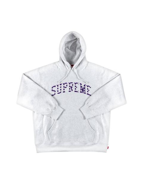 Supreme Hearts Arc Hooded Sweatshirt 'Ash Grey'