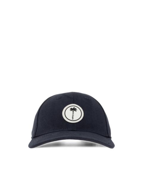 Palm Angels logo-patch baseball cap