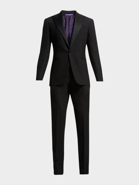 Ralph Lauren Men's Gregory Wool Barathea Peak Tuxedo