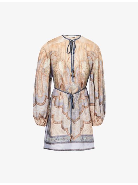 Wanderlust Silk Tunic Top