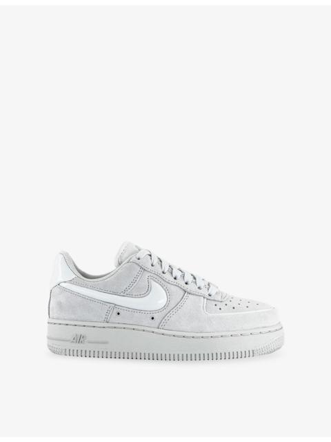 Nike Air Force 1 '07 Suede and Canvas Trainers