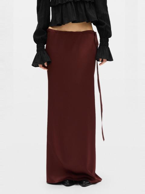 Ann Demeulemeester Eveline Long Bias Skirt
