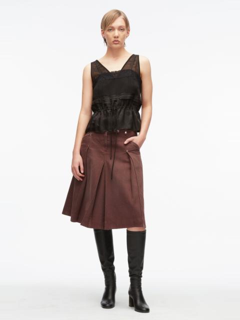 3.1 Phillip Lim Floral Jacquard Satin Cami