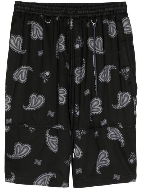 MASTERMIND WORLD paisley-print bermuda shorts