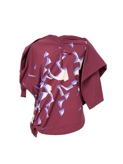 132 5. ISSEY MIYAKE Shaded Gap Woven Top