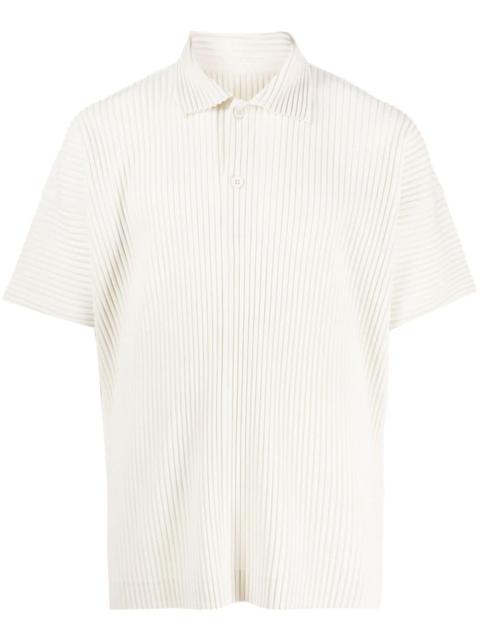 ISSEY MIYAKE MC June plissé polo shirt