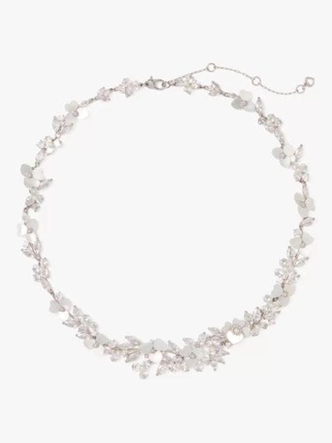 kate spade Precious Pansy Statement Necklace
