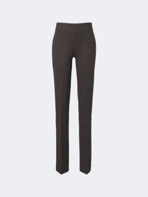Ralph Lauren Macy wool jersey straight pants