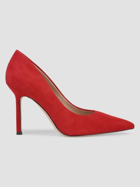 Favorite Daughter Women's Riley 95MM Suede Pumps - Racing Red