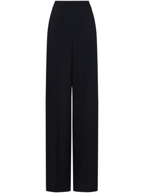 EMPORIO ARMANI crepe trousers