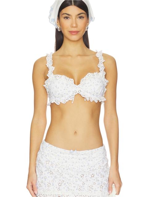 For Love & Lemons Cape Cod Bikini Top