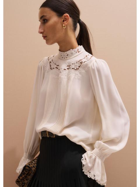 ME+EM Embroidered Top
